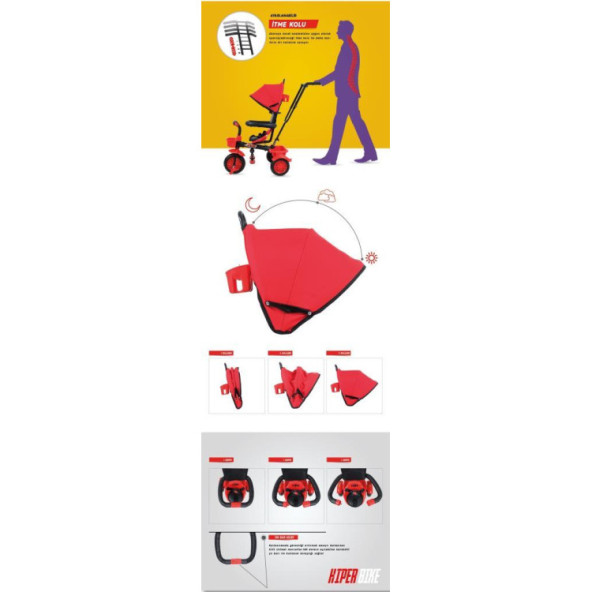 RİVAL RV501 HİPER BİKE EBEVEYN KONTROLLÜ  BİSİKLET / ANTRASİT - 5