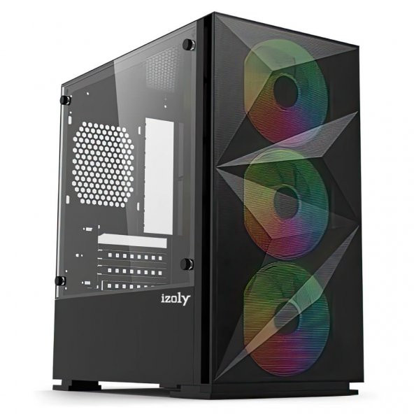 İzoly Ocean i5-4570 16GB 512GB SSD RX550 4GB Oyuncu Masaüstü Bilgisayarı - 6