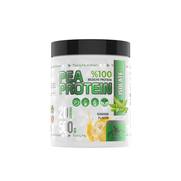 Torq Nutrition Pea Protein 100 Bezelye Proteini 500 Gr - Muz