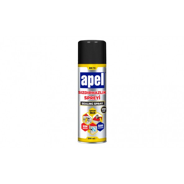 Apel BK70 Sızdırmazlık Spreyi Siyah 500 ML