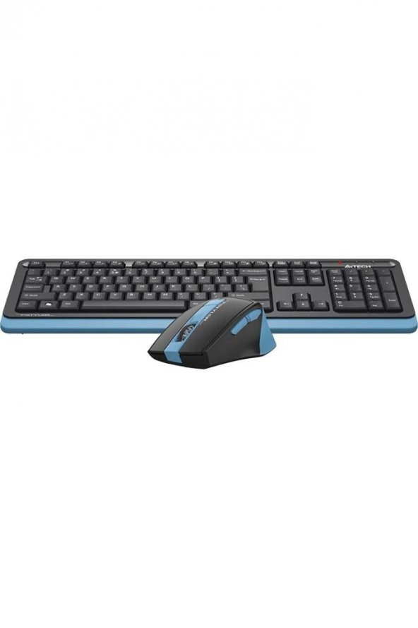 A4 TECH FG1035 KABLOSUZ Q M.M KLAVYE-MOUSE,MAVİ - 2