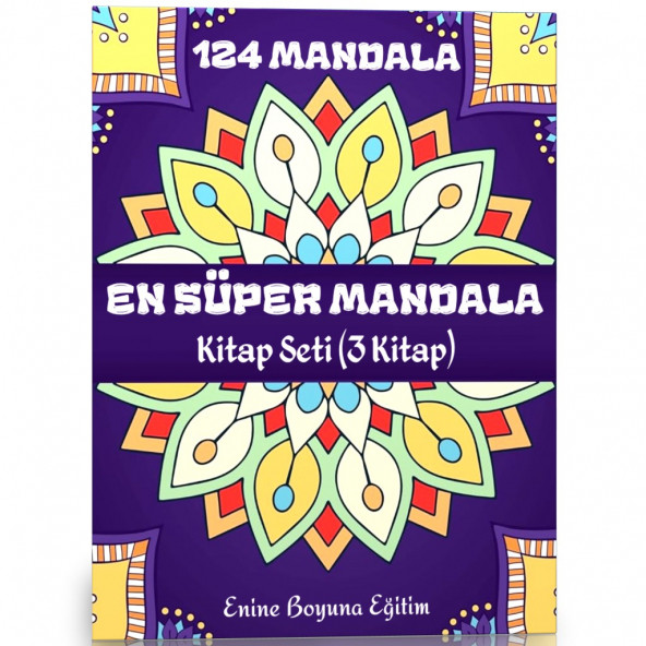 EN SÜPER Mandala Kitap Seti (3 Kitap)