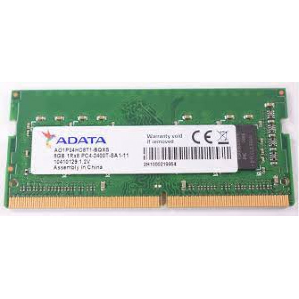 AO1P24HC8T1-BQXS ADATA 8GB PC4-19200 DDR4-2400MHz CL17 260-Pin 1.2V NOTEBOOK RAM BELLEK