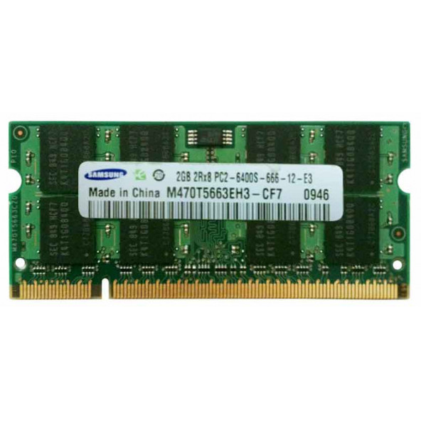 Samsung M470T5663EH3-CF7 2 GB DDR2 800 MHz Notebook Ram