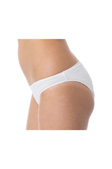 ÖDÜL 5150 BAYAN İZSİZ DÜŞÜK BEL SLİP 5 Lİ BEYAZ - 2