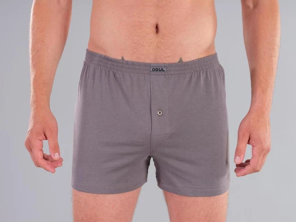 ÖDÜL ERKEK 0403 PENYE BOXER 3LÜ SİYAH-LACİVER-ANTRASİT %100 PAMUK