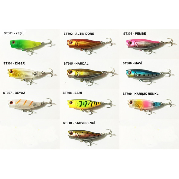 Avmatik MG030 Mini Popper Topwater Suni Yem