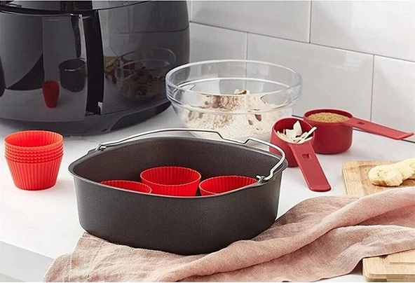 Philips Airfryer BakingMaster Kit XXL Izgara Seti HD9952/00 - Resim 3