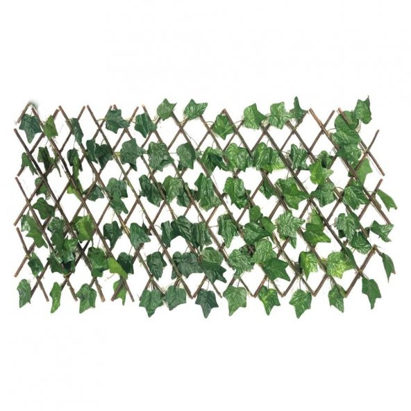 Yapay Sarmaşık Bahçe Çiti 120 Cm x 3 M Açılır Kapanır Çit - 2