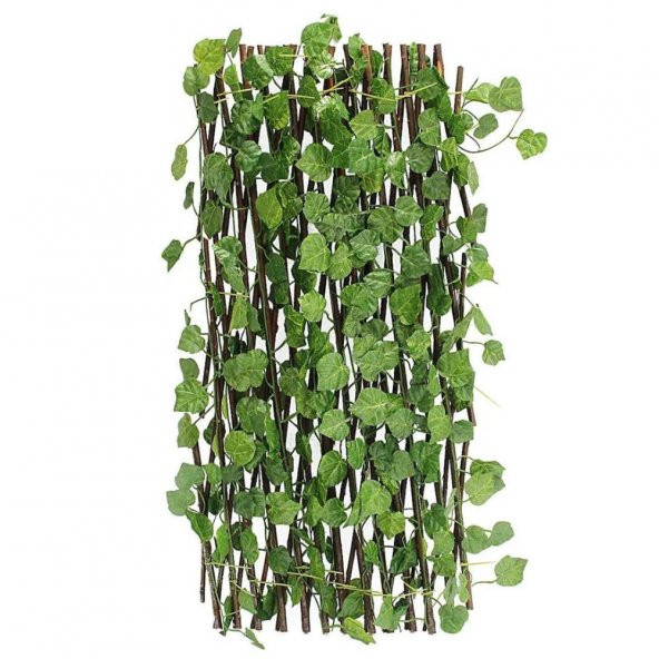 Yapay Sarmaşık Bahçe Çiti 120 Cm x 3 M Açılır Kapanır Çit - 3