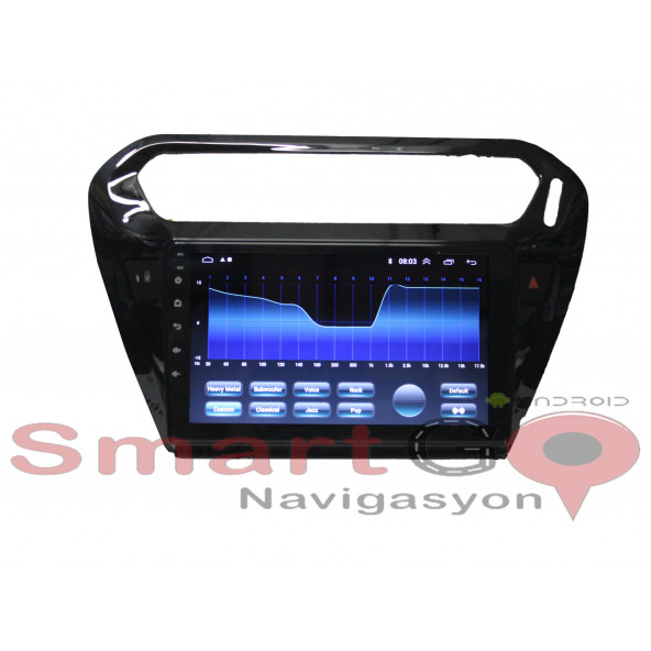 PEUGEOT 301/CİTROEN C ELYSEE 9" 2012/2022 SİYAH 4 GB MULTİMEDYA - 5