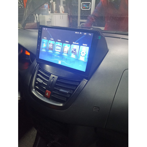 PEUGEOT 207/206+ 9" 2006/2012 4 GB MULTİMEDYA