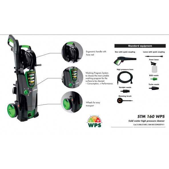 Lavor Basınçlı Yıkama Makinesi Stm160wps Sgk Amtr - 3