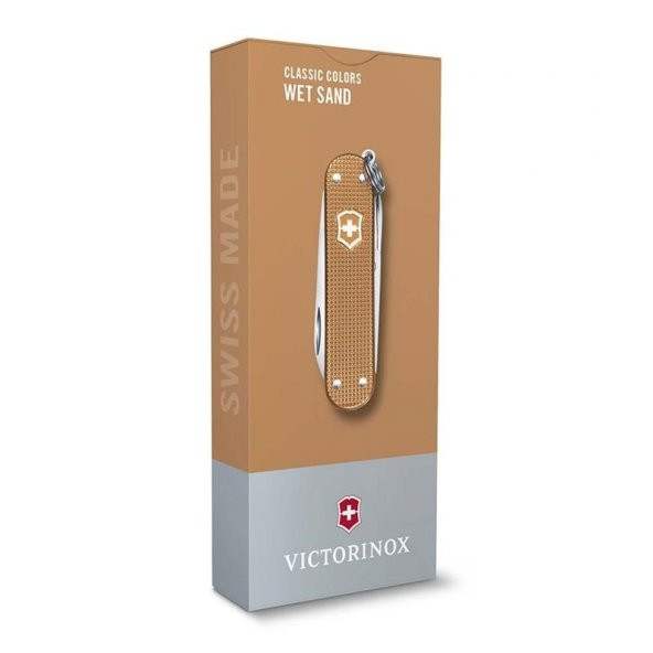 Victorinox 0.6221.255G Wet Sand Classic Alox Çakı - 4