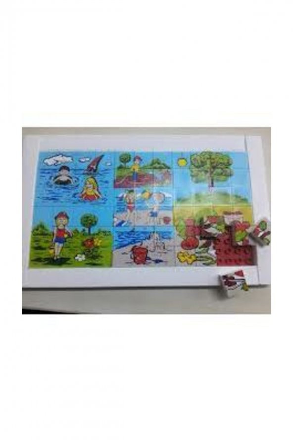 67 Parça Puzzle Yaz Mevsimi