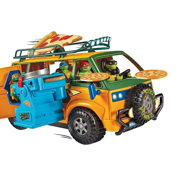 Tmnt Ninja Kaplumbağalar Karavan Pizzafire Van - 2