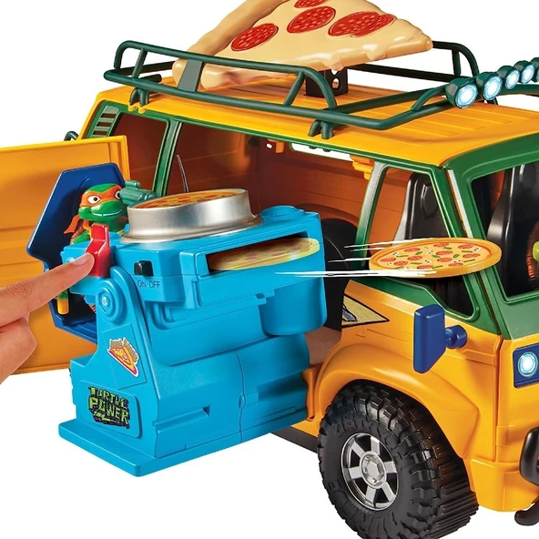 Tmnt Ninja Kaplumbağalar Karavan Pizzafire Van - 3