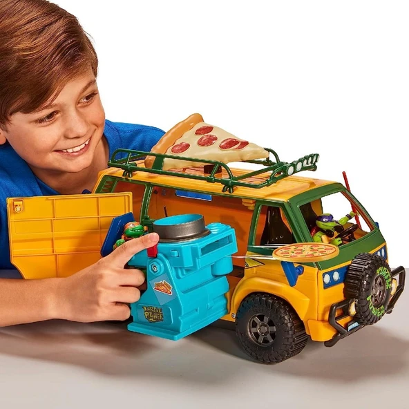 Tmnt Ninja Kaplumbağalar Karavan Pizzafire Van - 5