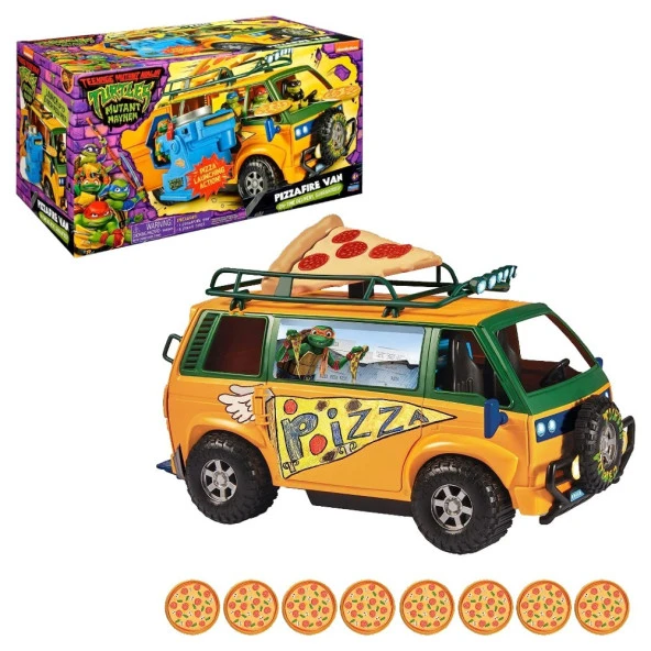 Tmnt Ninja Kaplumbağalar Karavan Pizzafire Van