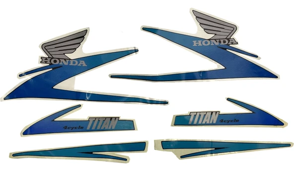 Honda Titan 2000 Siyah Etiket Takımı Orjinal ürün görseli