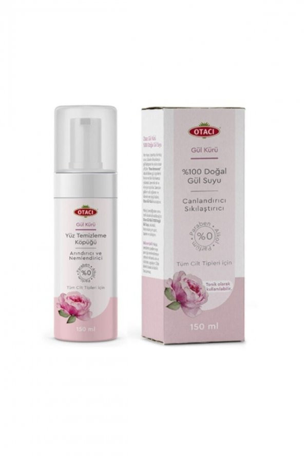 - Yüz Temizleme Köpüğü 150ml + 100 Gül Suyu Tonik 150 Ml