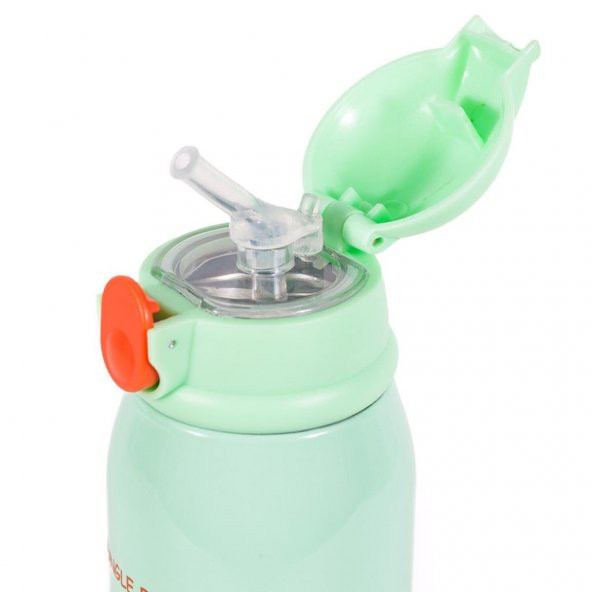 Milk&Moo Çelik Çocuk Matarası Çantalı Jungle Friends 550 ml - 5