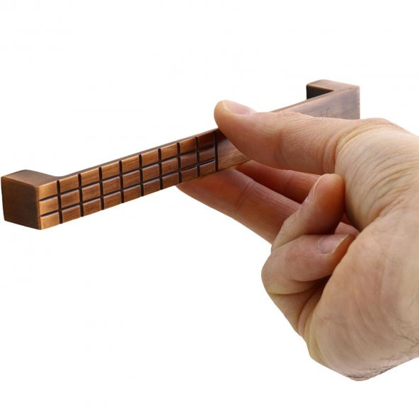 Mobilya Mutfak Dolabı Banyo Çekmece Dolap Kapak Kulpu Kulbu Antik Bakır 160 mm Metal Kulp - Resim 5
