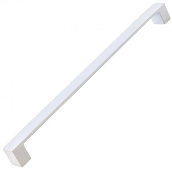 Mobilya Mutfak Dolabı  Banyo Çekmece Dolap Kapak Kulpu Kulbu Beyaz 224 mm Metal Kulp - 4