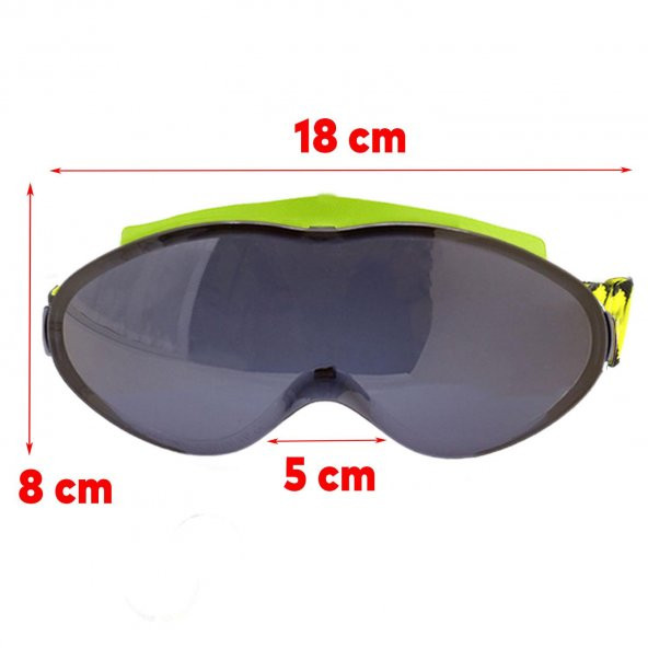 Bellasimo Kayak Gözlüğü Değiştirebilir Camlı Antifog Güneş Kar Gözlük Füme Snowboard Glasses Gözlük - 4