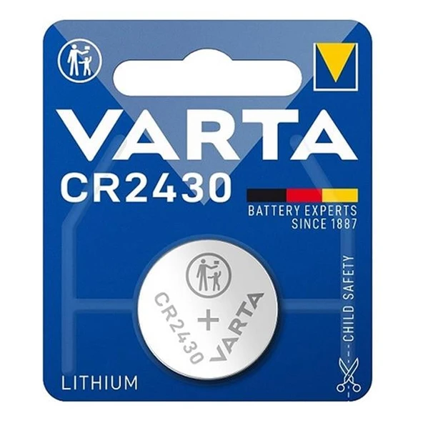 Varta CR2430 3 Volt Lityum Pil Tekli - 3