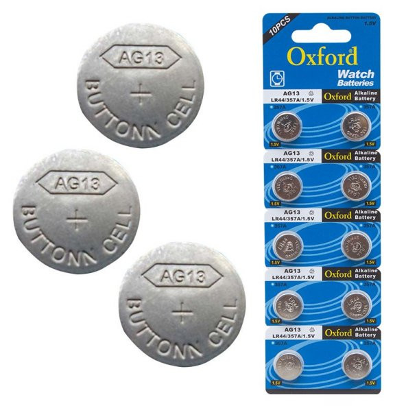 Beston Alkalin AG13/357 LR44 Düğme Pil (10'Lu Paket)  BST-LR44