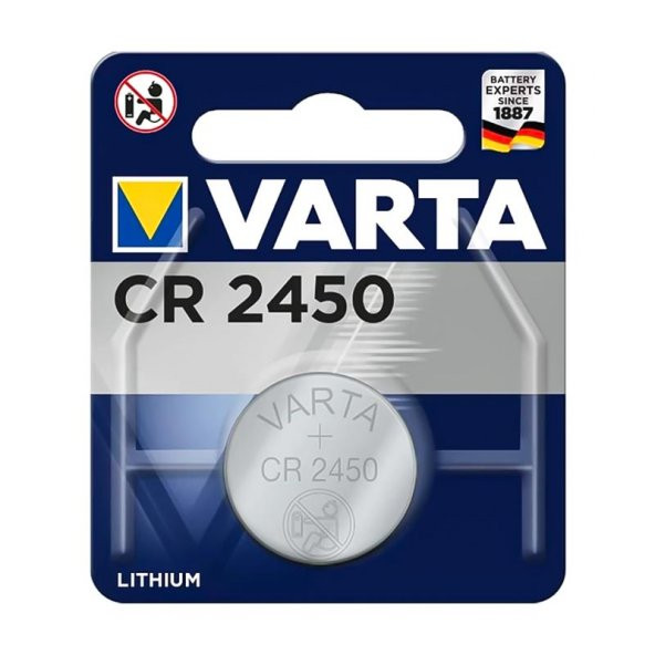 VARTA CR2450 3 VOLT LİTYUM PİL TEKLİ - 2