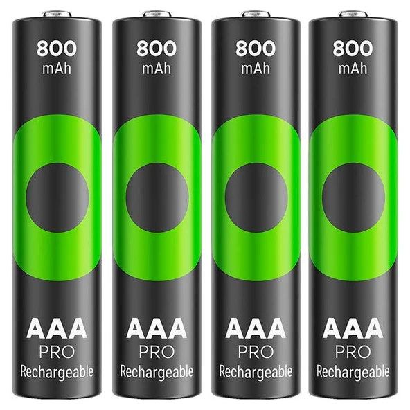 GP Recyko Pro 800 Mah Ni-Mh 1.2 Volt AAA İnce Kalem Şarjlı Pil 4Lü Paket - 5