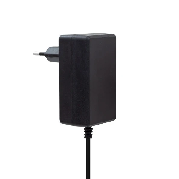 WEKO 12 VOLT - 2 AMPER 5.5*2.5 UÇLU YERLİ ÜRETİM PLASTİK KASA PRİZ TİPİ ADAPTÖR - 5