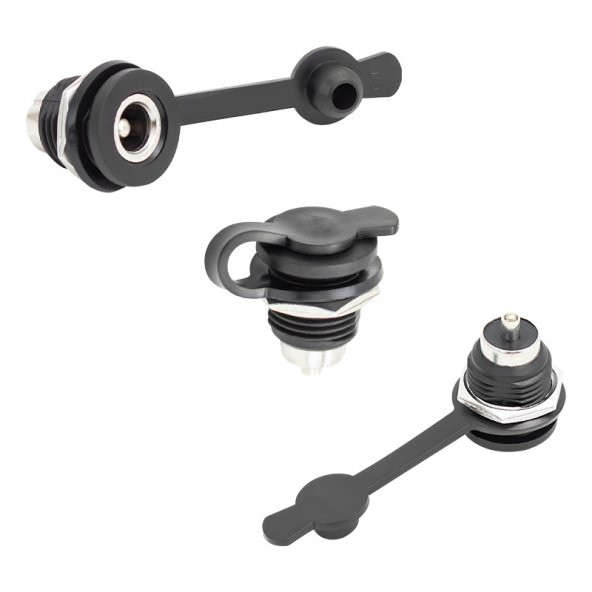 Powermaster Suya Dayanıklı Siyah Adaptör Şase 5.5X2.5 Uç ürün görseli 1