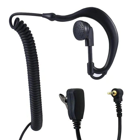 Powermaster Aselsan JD-EHM50 Ear Hook /Aselsan Cobra / MT-655C / MT-690 / PM-865 / PM-66 Arkalıklı Telsiz Kulaklık - 3