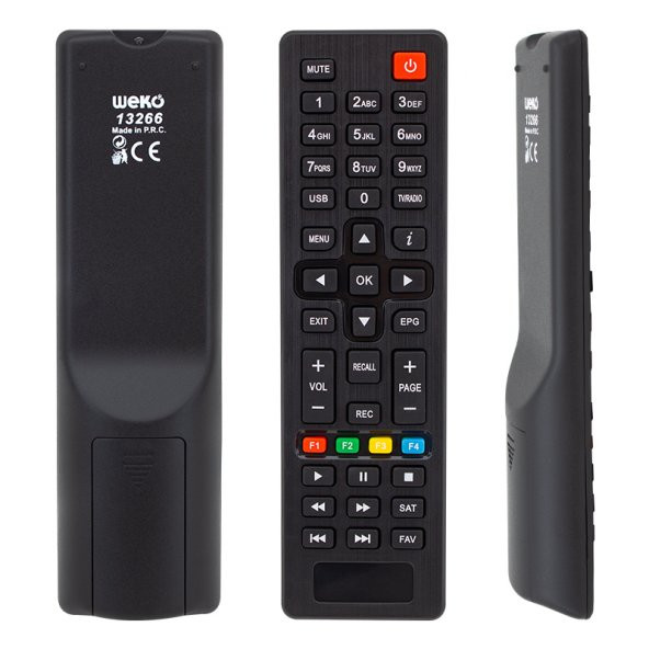 WEKO KR HITECH PREMIUM HD KORAX THREEBOX SATTUBELİ UYDU KUMANDASI (13266=16936) ürün görseli 1