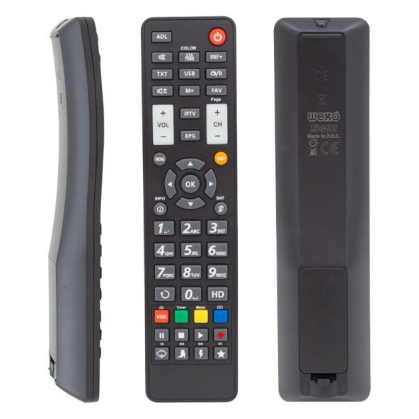 Weko 2000 HD Machina CX IP Uydu Alıcı Kumandası - 2
