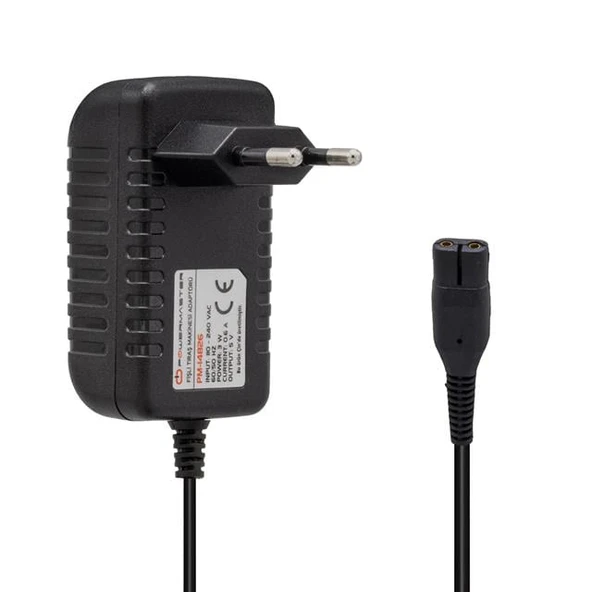 Powermaster PM-14826 5 Volt - 0.6 Amper Fişli Tıraş Makinesi Adaptörü - 7