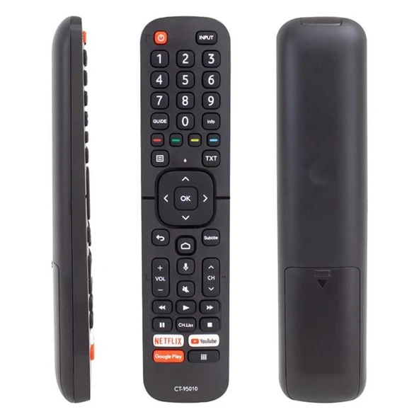 Toshiba CT-95010 Netflix-Youtube-Google Play-Prime Tuşlu Video Ses Komutlu Lcd-Led Tv Kumandası - Resim 5