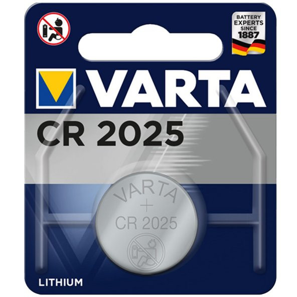 Varta CR 2025 3 Volt Tekli Lityum Pil - 4