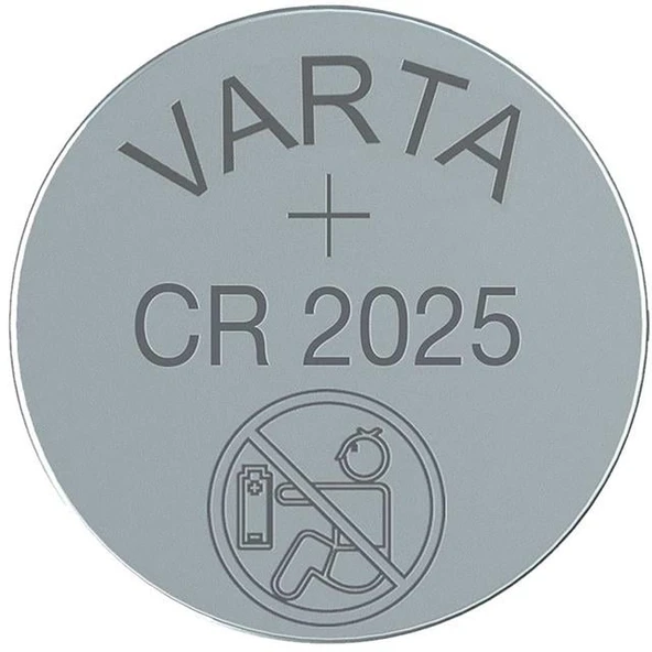 Varta CR 2025 3 Volt Tekli Lityum Pil - 8