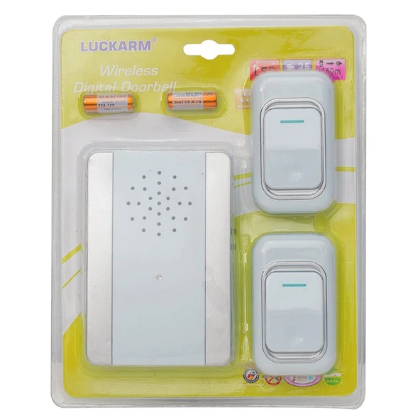 Class BJ-9644 Çift Kumandalı 36 Melodili Kablosuz Kapı Zili - Resim 3