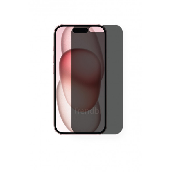 iPhone 15 Mat Hayalet Ekran Koruyucu Yandan Görünmeyen Film ürün görseli