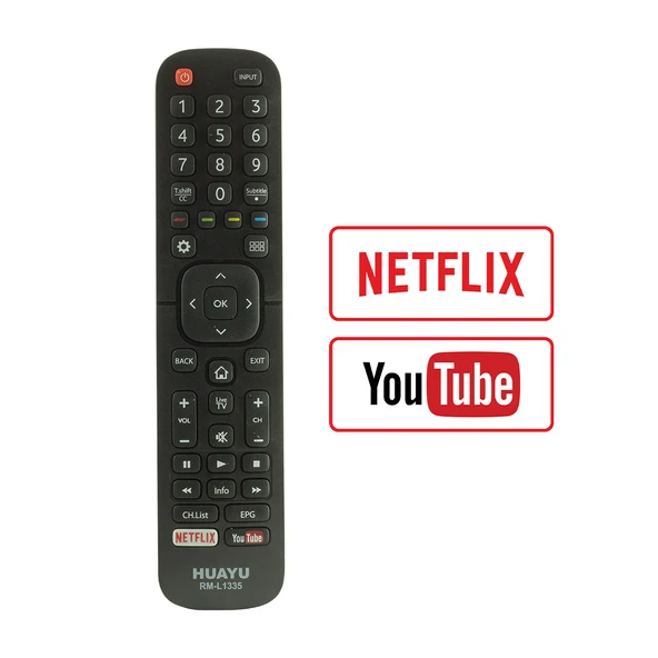 Hisense Netflix-Youtube Tuşlu Lcd Led Tv Kumandası - 3