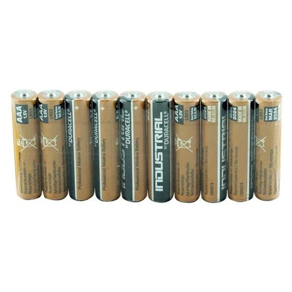 Duracell Endüstriyel Alkalin LR3 AAA İnce Kalem Pil - 3