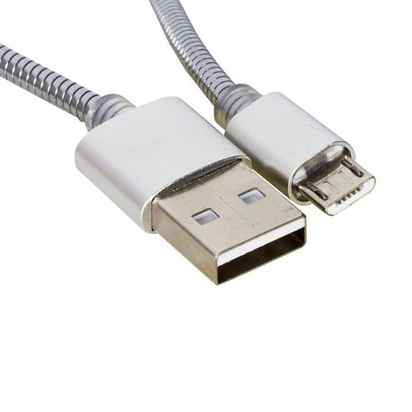 Powermaster Dataline Micro Serisi Örgülü Kısa Şarj Kablosu - Resim 5