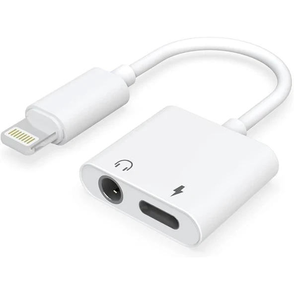 Powermaster IP 7-8-Plus-X Serisi Lightning Kulaklık-Şarj Çevirici Adaptör - Resim 5