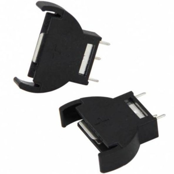 CR2032 TİPİ DİKEY PİL YUVASI (CR2032-180) IC-233K1 - 2