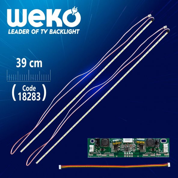 39,5'' Inch Universal E-LED 7020 Led 390MM 360-450MA 48-51V Çift Led-Sürücü-Kablo Takımı - Resim 2